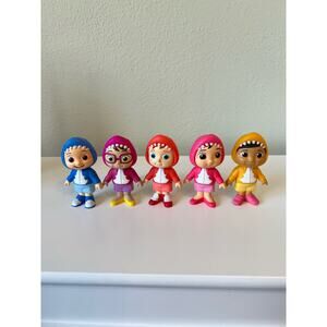 CoComelon Family & Friends Shark Pack set of 5 Cake Toppers